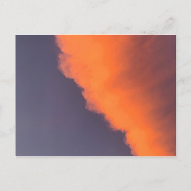 Träumende, magische Wolken in traumhaften, magisch Postkarte (Vorderseite)