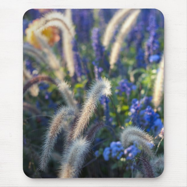 Träumende Wiesenblumen Mousepad (Vorne)