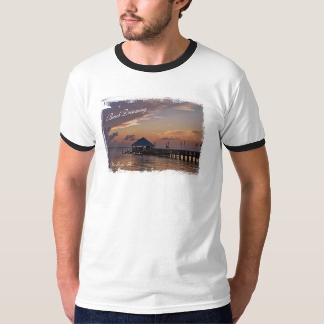 Träumender Strand - äußere Banken, NC-Shirt T-Shirt (Vorderseite)