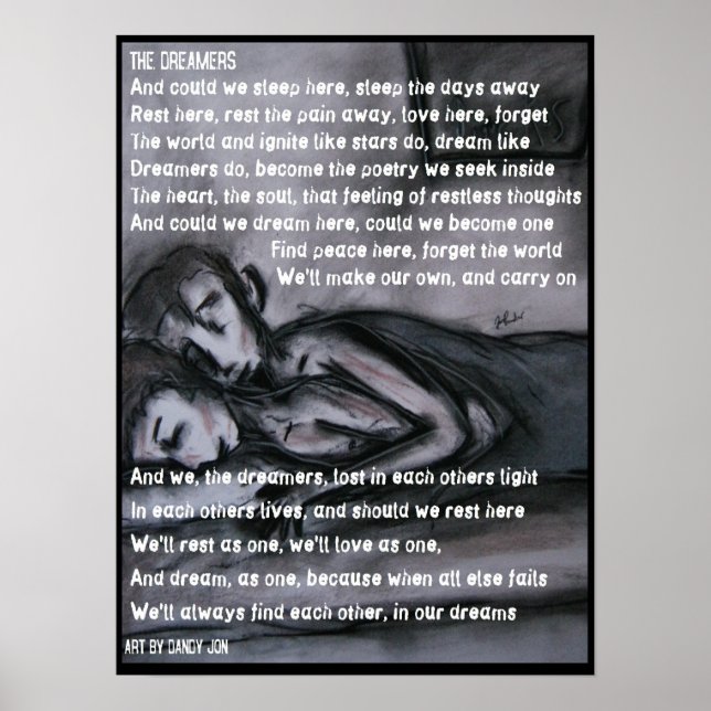 Träumer Poster (Vorne)