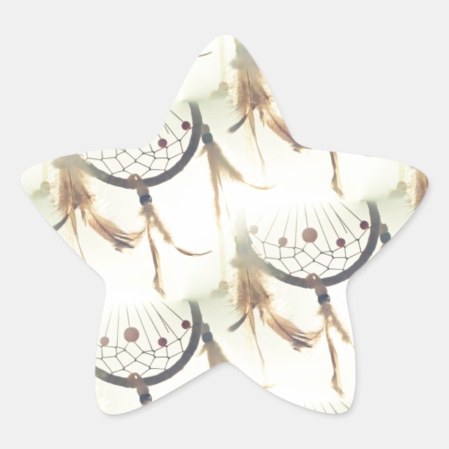 Träumer Stern-Aufkleber (Vorderseite)