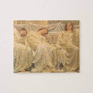 Träumer von Albert Joseph Moore, viktorianische Ku Puzzle