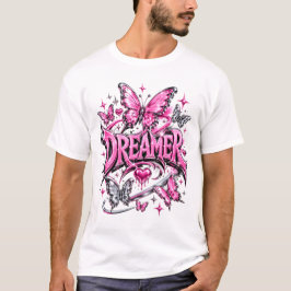 Träumer Y2K Pink Liquid Chrome  T-Shirt