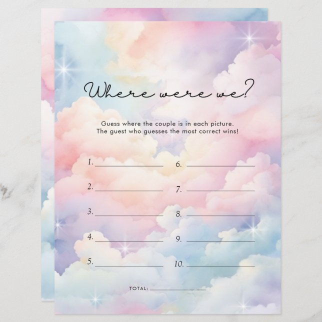 Träumereien, in denen wir Brautparty spielten (Vorne/Hinten)