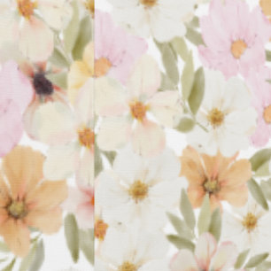 Träumerische Aquarell-Blumen-Tapete Tapete