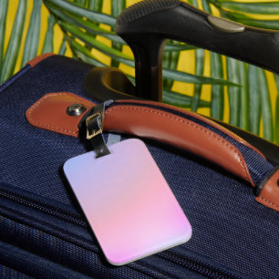 Träumerische Baumwollzucker-Pastell-Gradient Gepäckanhänger