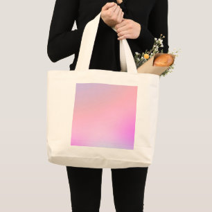 Träumerische Baumwollzucker-Pastell-Gradient Jumbo Stoffbeutel