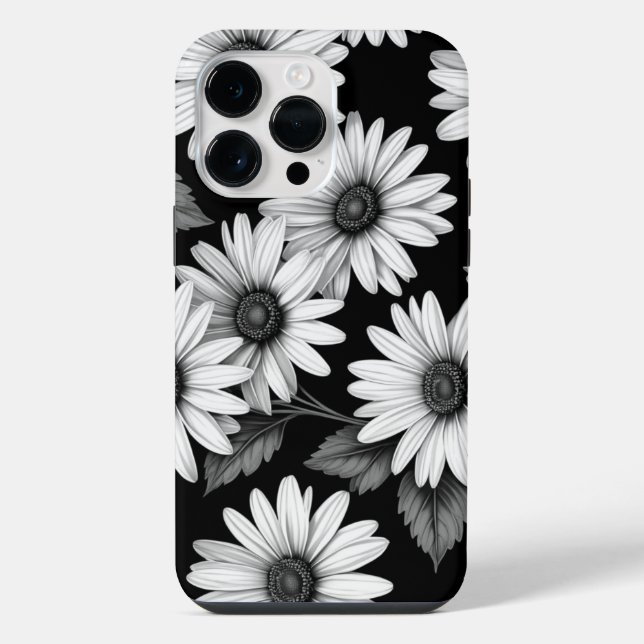 Träumerische Gänseblümchen iPhone Hülle (Rückseite)
