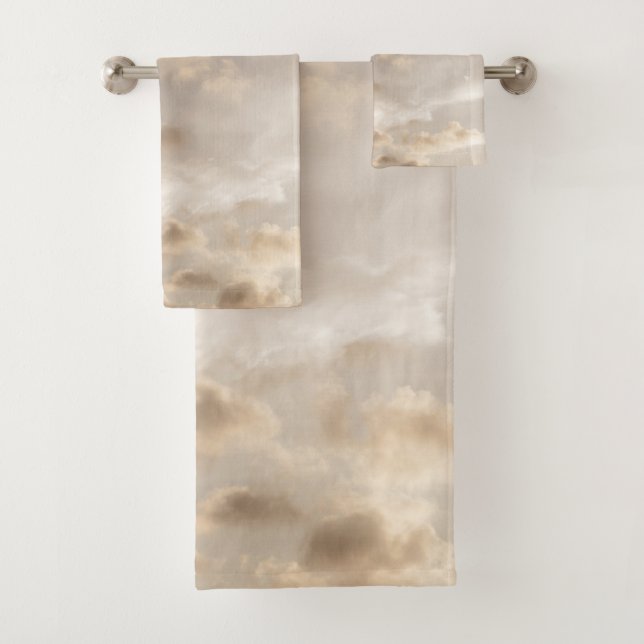 Träumerische karibische Wolken 5 Badhandtuch Set (Insitu)