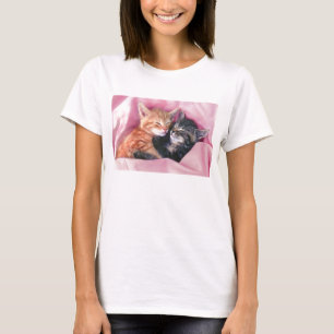 Träumerische Kätzchen Babydoll-Shirt für Damen T-Shirt
