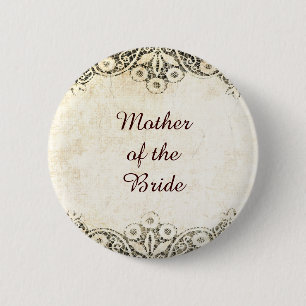 Träumerische rustikale Vintage Spitze Button