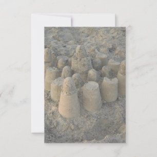 träumerische Sandburg-Strandhochzeit