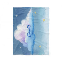 Träumerische Wasserfarbe Cloud 9 Pastell Sternenhi