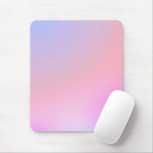 Träumerische Zuckerwatte Pastellverlauf Mousepad
