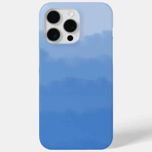 Träumerischer blauer Himmelverlauf  Case-Mate iPhone Hülle (Rückseite)