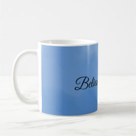 Träumerischer Himmelblauer Gradient  Kaffeetasse