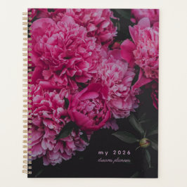 Träumerischer Planer Pink Peony