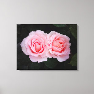 Träumerischer Rosen-Leinwand-Druck Leinwanddruck