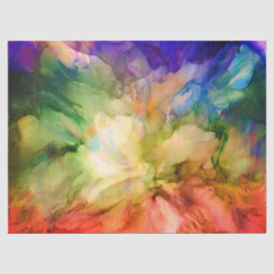 Träumerisches Blumen-Blumenblatt-Seidenpapier Seidenpapier
