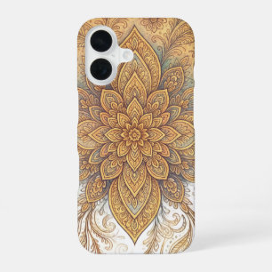 Träumerisches Boho-Mandala - Intricates Musterdesi iPhone 16 Hülle