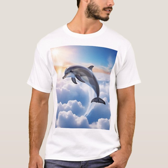Träumerisches Fantasy-T-Shirt-Design T-Shirt (Vorderseite)
