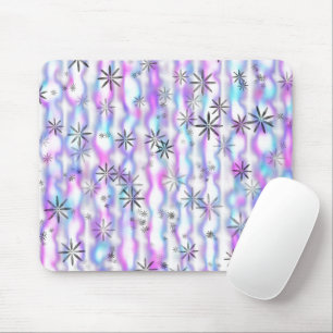 Träumerisches Sternenexplosions-Wellenmuster Mousepad