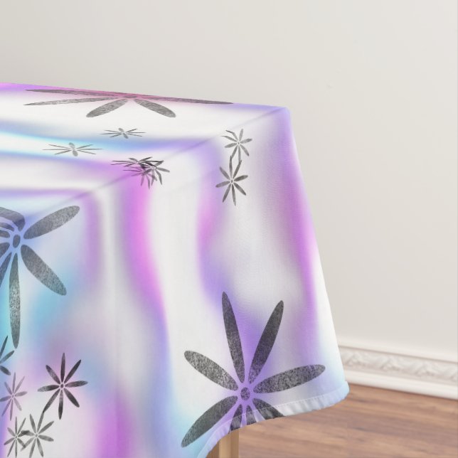 Träumerisches Sternenexplosions-Wellenmuster Tischdecke (Beispiel)