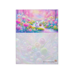 Träumerisches Wasserfarben-Salamander-Notizbuch Notizblock