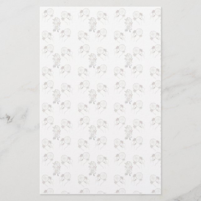 Traumfänger-Briefpapier Briefpapier (Vorderseite)