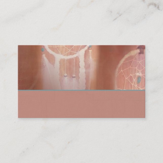 Traumfänger, Dreamcatcher Visitenkarten Visitenkarte (Vorderseite)