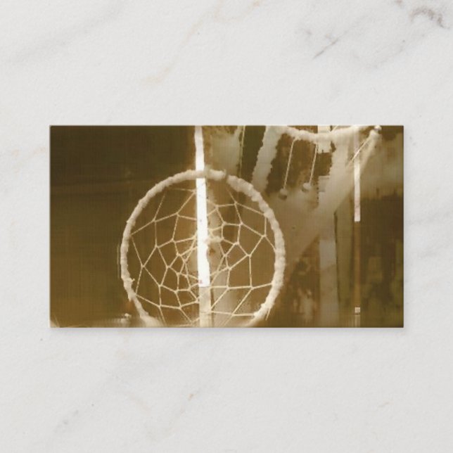 Traumfänger, Dreamcatcher Visitenkarten Visitenkarte (Vorderseite)