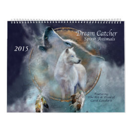 Traumfänger-Geist-Tierkunst-Kalender 2015 Kalender