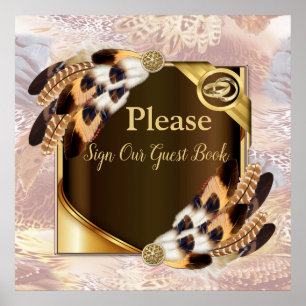 Traumfänger-Hochzeit Poster