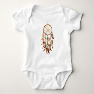 Traumfänger Indianer Native Amerikanisch Ethnisch Baby Strampler