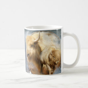 Traumfänger-Reihe - Geist des weißen Büffels Kaffeetasse