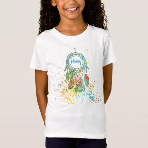 Traumfänger-Splatter personalisiert T-Shirt