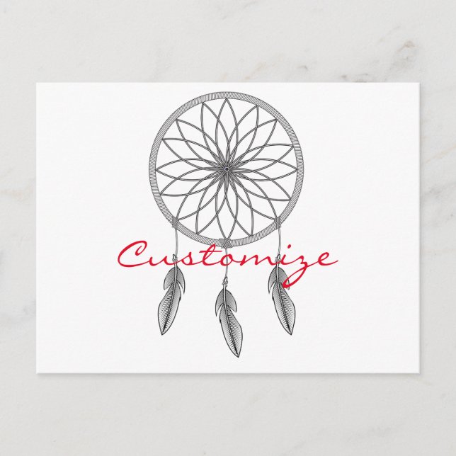 Traumfänger Thunder_Cove Postkarte (Vorderseite)