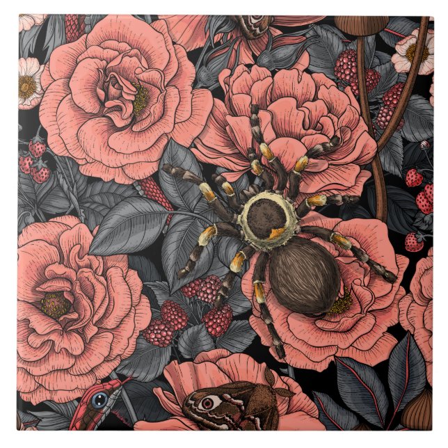 Traumgarten Fliese (Vorderseite)