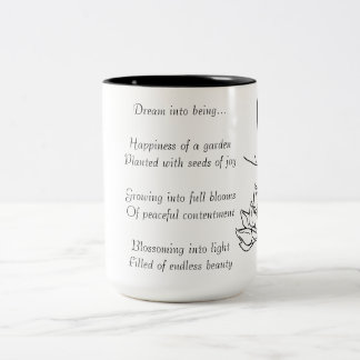 Traumgedicht Zweifarbige Tasse