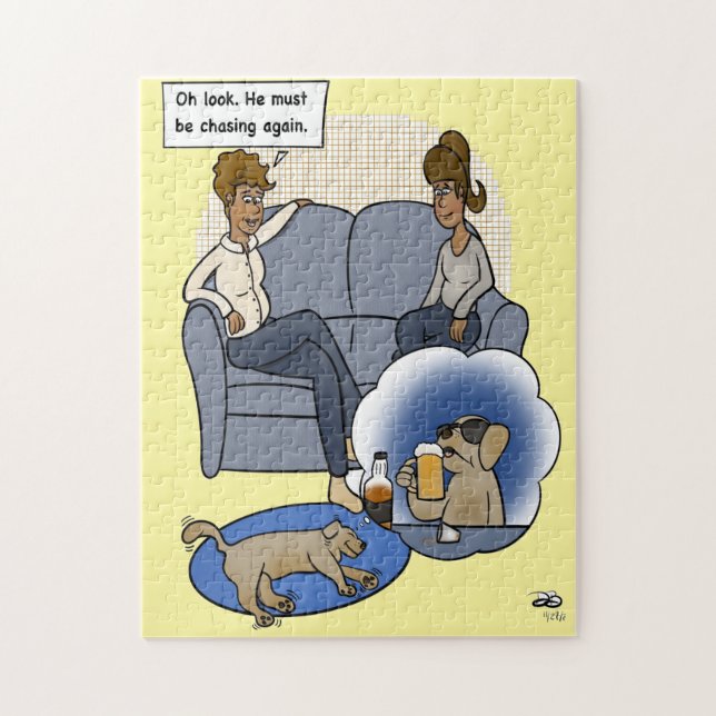 Traumgelbes Puzzle (Vertikal)