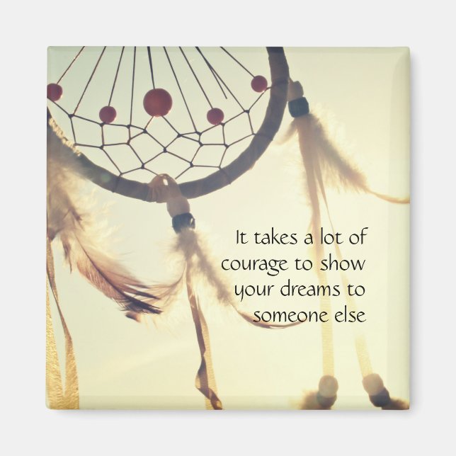 Traumger - Es braucht Mut Magnet (Vorne)