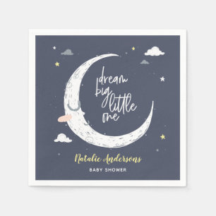 Traumgroßes kleines Babydusche Party Serviette