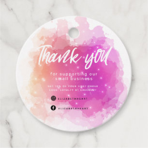 Traumhaft pastellfarbener Himmel Splash Geschäft d Geschenkanhänger