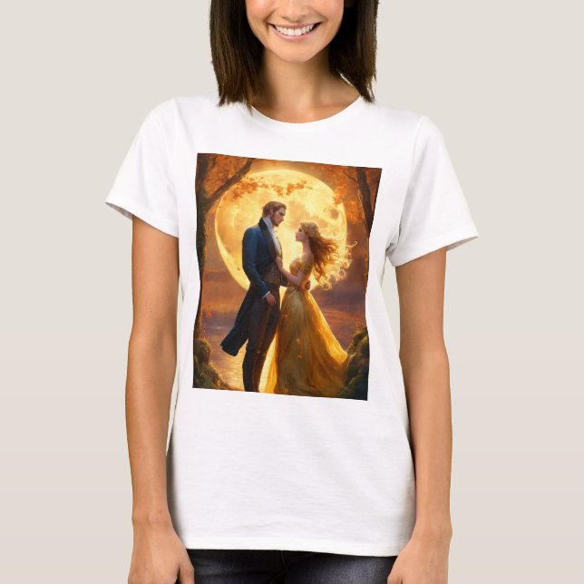 Traumhafte Aquarellfarben-T - Shirt (Vorderseite)