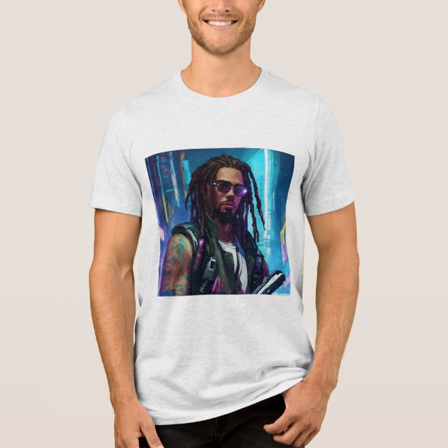 Traumhafte Aquarellfarben-T - Shirt (Vorderseite)