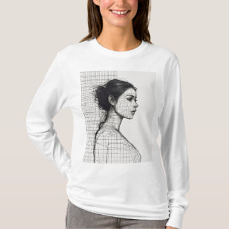 Traumhafte Aquarellfarben-T - Shirt