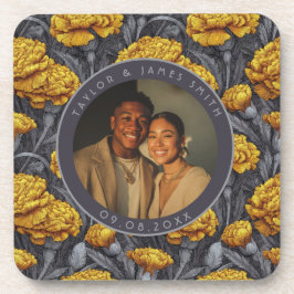 Traumhafte benutzerdefinierte Nelkenblume Saisonal Getränkeuntersetzer