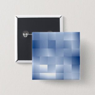 Traumhafte blaue Töne in einem quadratischen Muste Button