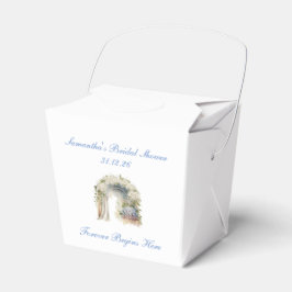 Traumhafte Blumen-Hochzeitsgunstbox Geschenkschachtel