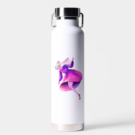 Traumhafte Fantasy-Prinzessinnen-Illustration Wass Trinkflasche